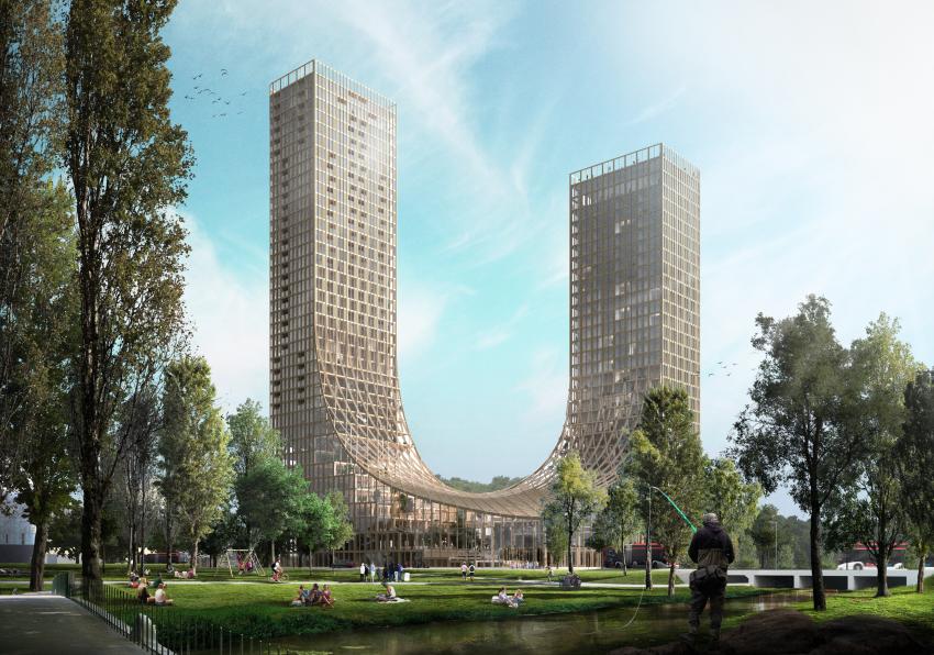 Deze tekst geeft een toekomstig beeld weer van de The Dutch Mountains , klik voor een vergroting