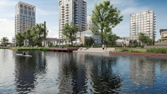 Deze afbeelding geeft een weergave van project De Caai, klik voor een vergroting