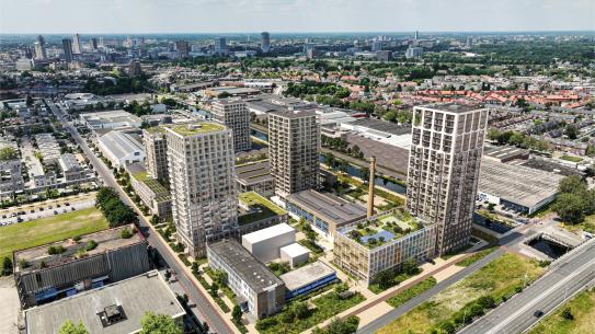 Deze afbeelding geeft een weergave van project De Caai, klik voor een vergroting