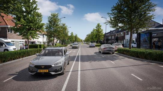 Deze afbeelding is een voorbeeldweergave van de Leenderweg, klik voor een vergroting