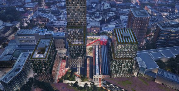 Deze afbeelding geeft het toekomstbeeld van het VDMA project weer.
