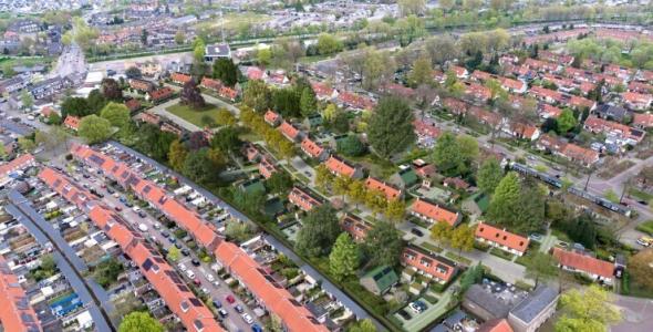 Deze foto geeft een toekomstige weergave van de Rustenburgstraat weer.