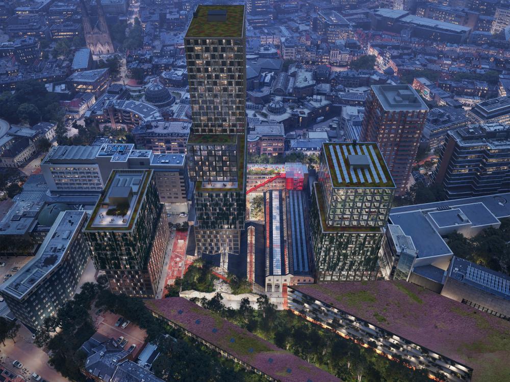 Deze afbeelding geeft het toekomstbeeld van het VDMA project weer.