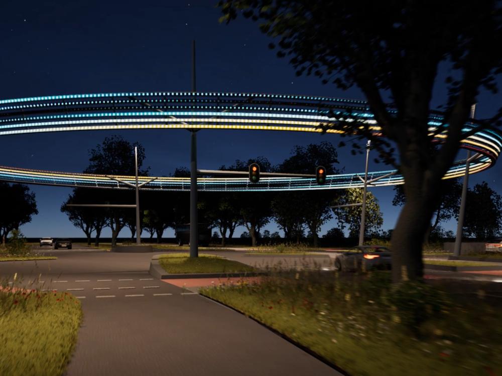 Of deze afbeelding staat lichtvariant 'Zonsopgang' weergegeven.